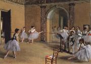 Germain Hilaire Edgard Degas, Dance Foyer at the Opera